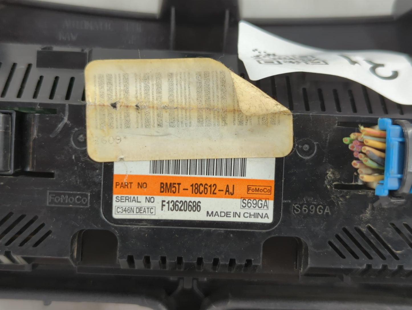 2012 Ford Focus Climate Control Module Temperature AC/Heater Replacement P/N:BM51-18522-AC BM51-18522-BC, BM5T-18C612-AJ Fit