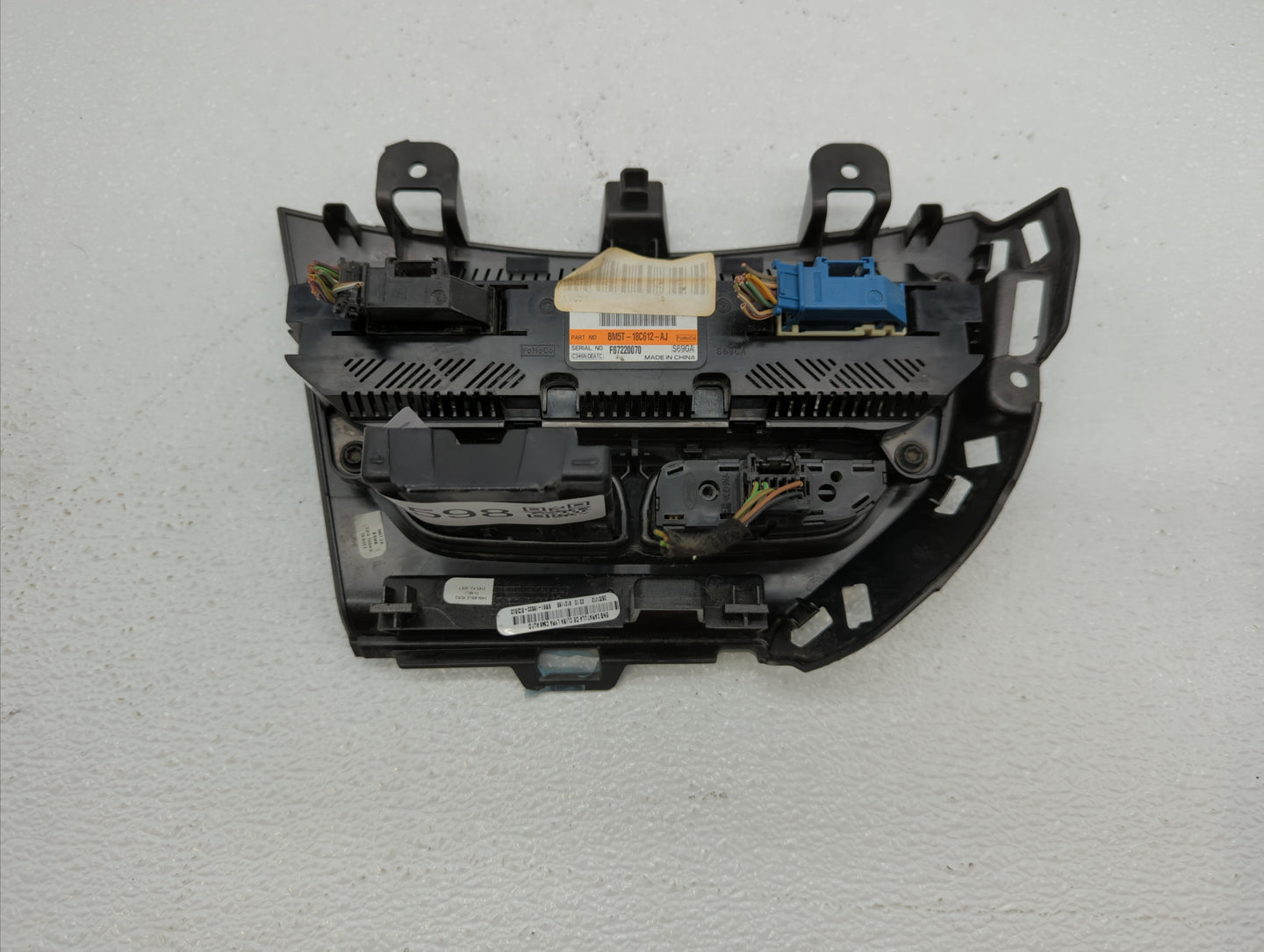 2012 Ford Focus Climate Control Module Temperature AC/Heater Replacement P/N:BM51-18522-AC BM51-18522-BC, BM5T-18C612-AJ Fit