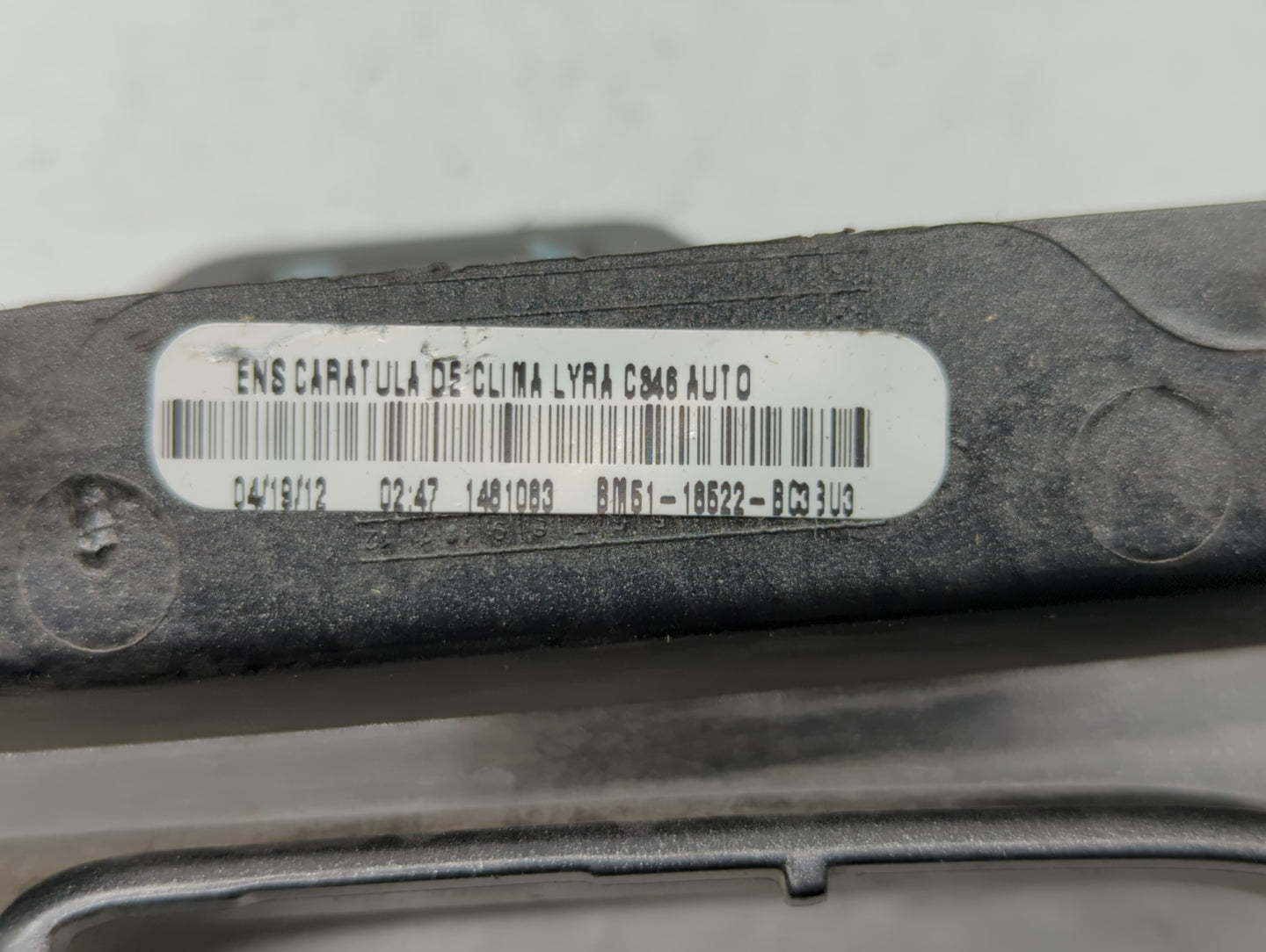 2012 Ford Focus Climate Control Module Temperature AC/Heater Replacement P/N:BM51-18522-AC BM51-18522-BC, BM5T-18C612-AJ Fit