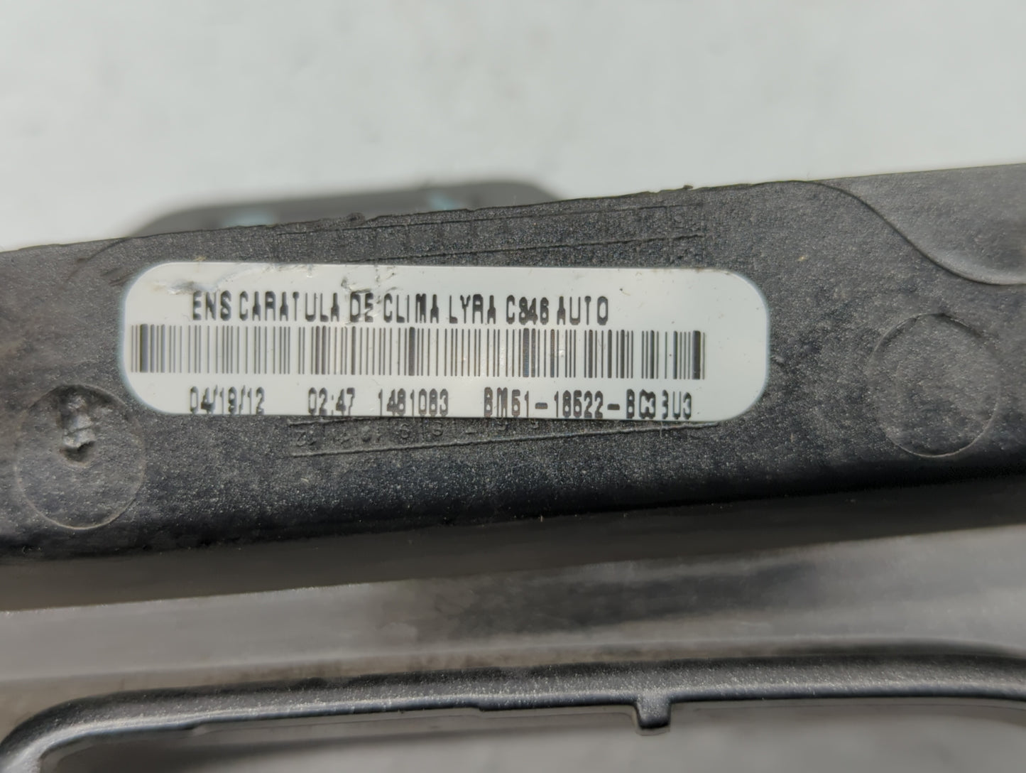 2012 Ford Focus Climate Control Module Temperature AC/Heater Replacement P/N:BM51-18522-AC BM51-18522-BC, BM5T-18C612-AJ Fit