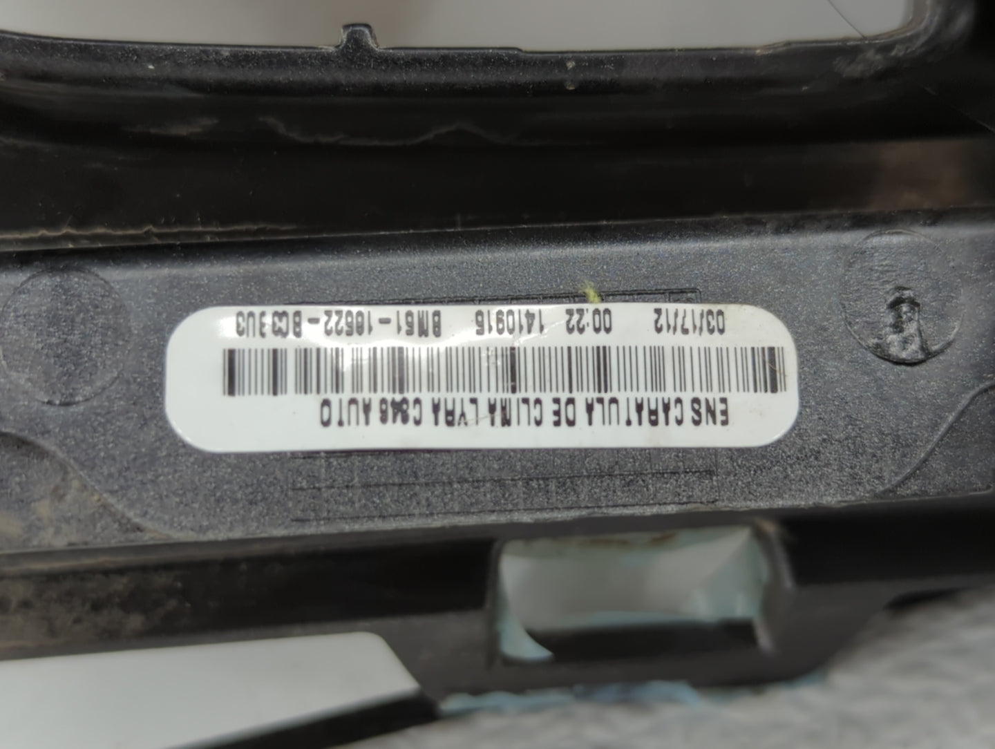 2012 Ford Focus Climate Control Module Temperature AC/Heater Replacement P/N:BM51-18522-AC BM51-18522-BC, BM5T-18C612-AJ Fit