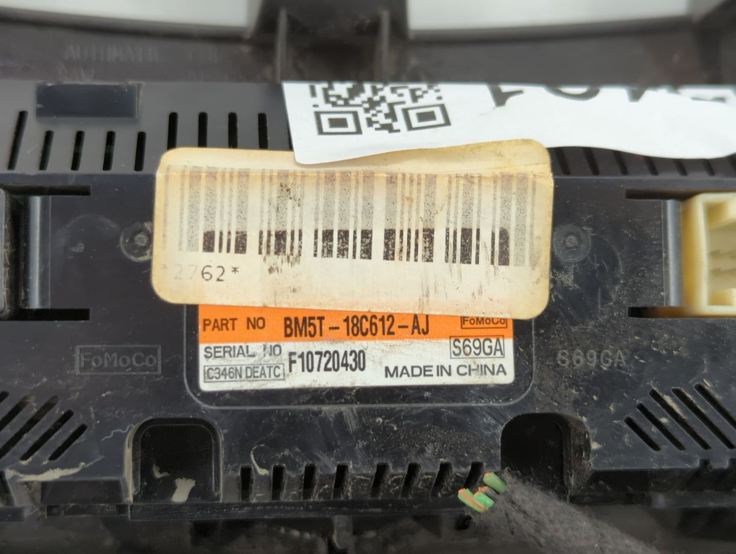 2012 Ford Focus Climate Control Module Temperature AC/Heater Replacement P/N:BM51-18522-AC BM51-18522-BC, BM5T-18C612-AJ Fit