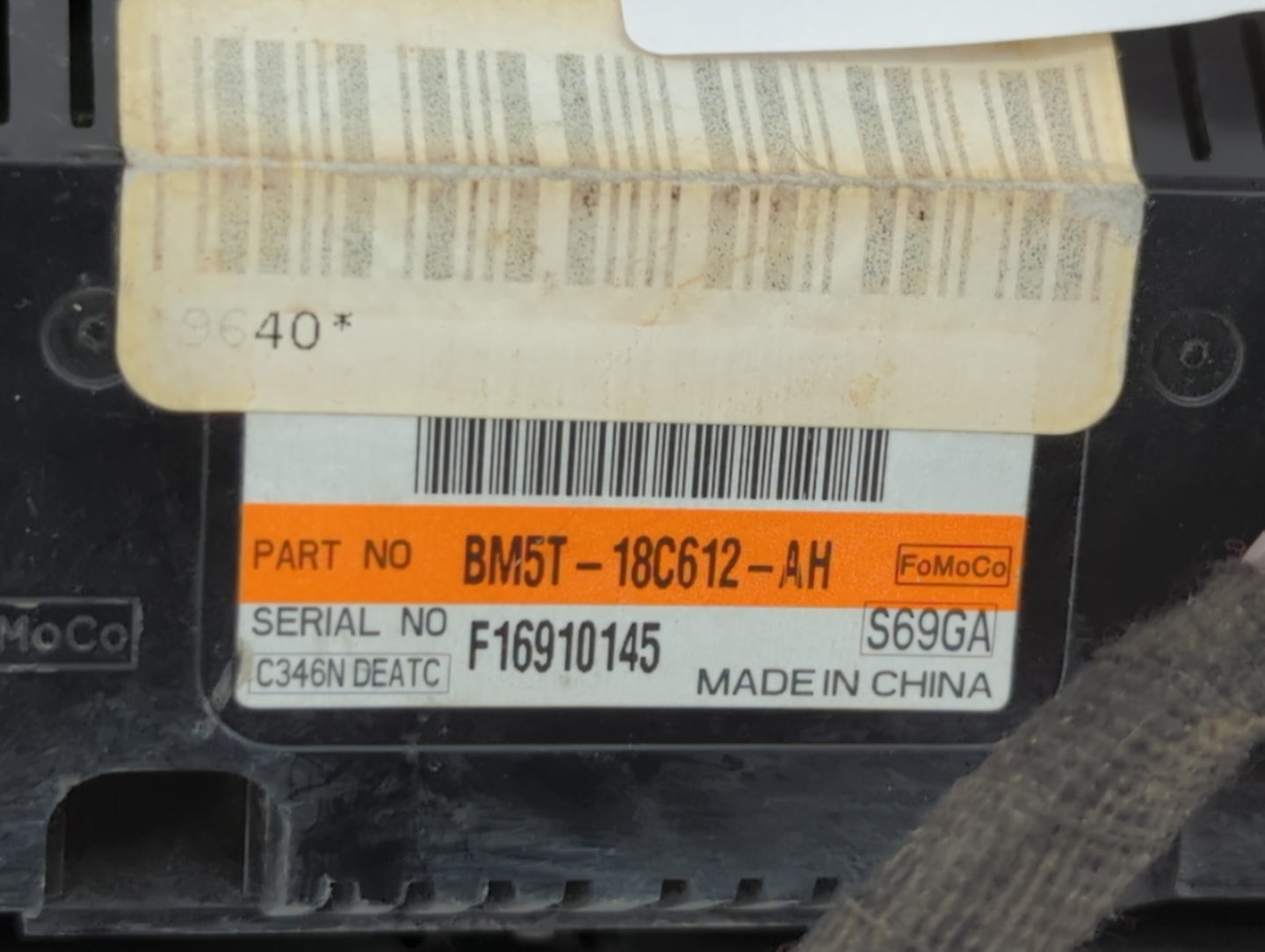 2012 Ford Focus Climate Control Module Temperature AC/Heater Replacement P/N:BM5T-18C612-AH CM5T-11102211, CM5T-19980-AC Fit