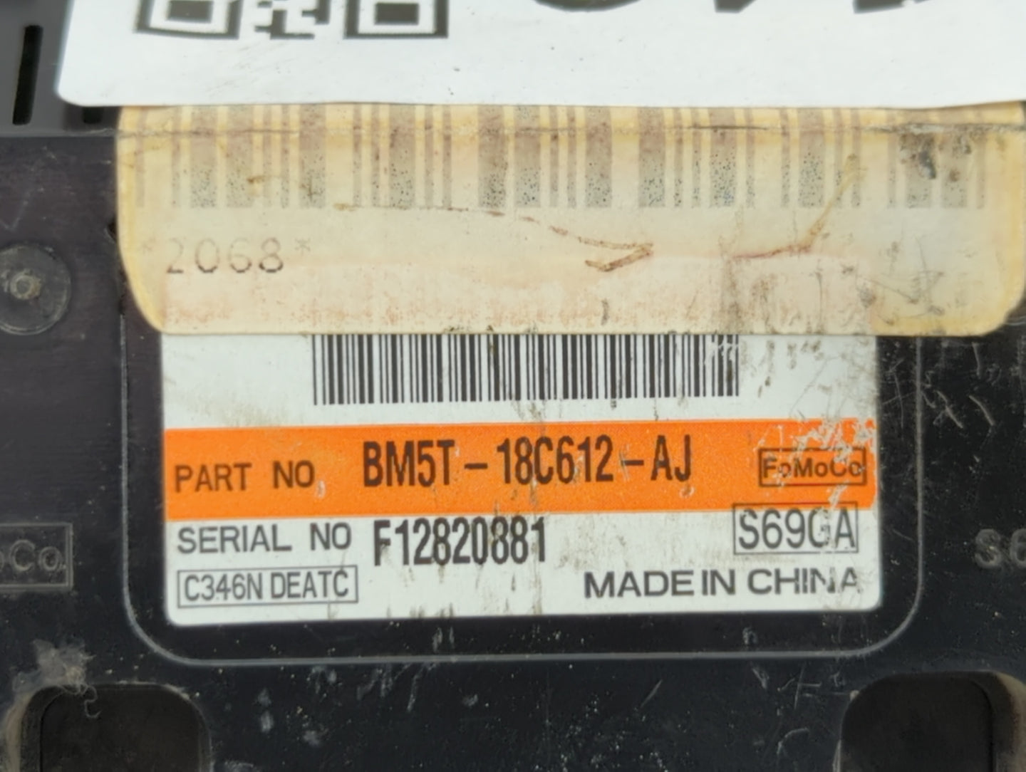 2012 Ford Focus Climate Control Module Temperature AC/Heater Replacement P/N:BM51-18522-AC BM51-18522-BC, BM5T-18C612-AJ Fit