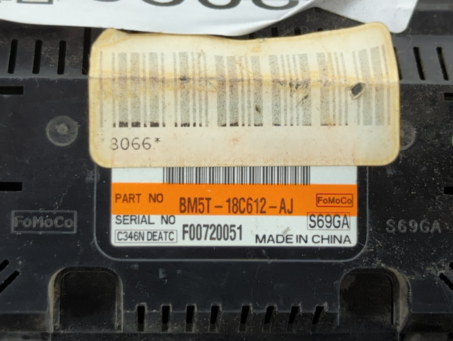 2012 Ford Focus Climate Control Module Temperature AC/Heater Replacement P/N:BM51-18522-AC BM51-18522-BC, BM5T-18C612-AJ Fit