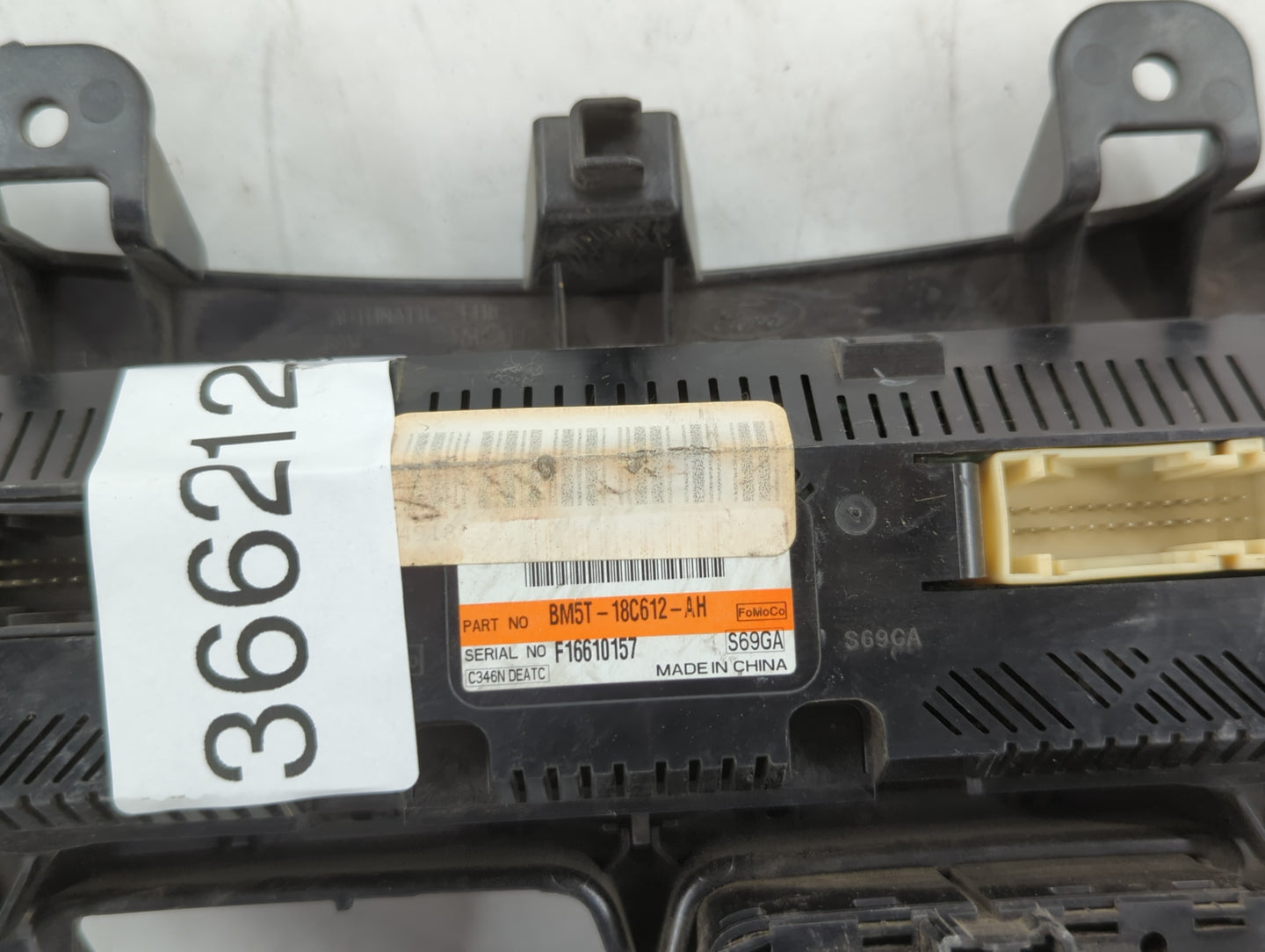 2012 Ford Focus Climate Control Module Temperature AC/Heater Replacement P/N:BM51-18522-AC BM51-18522-BC, BM5T-18C612-AJ Fit