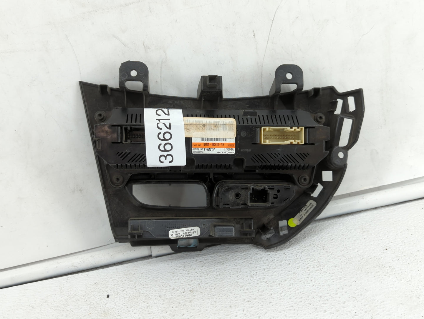 2012 Ford Focus Climate Control Module Temperature AC/Heater Replacement P/N:BM51-18522-AC BM51-18522-BC, BM5T-18C612-AJ Fit