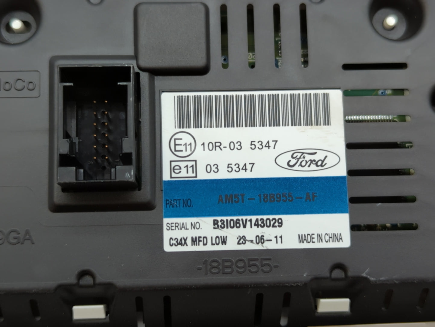 2012-2012 Ford Focus Information Display Screen - Oemusedautoparts1.com