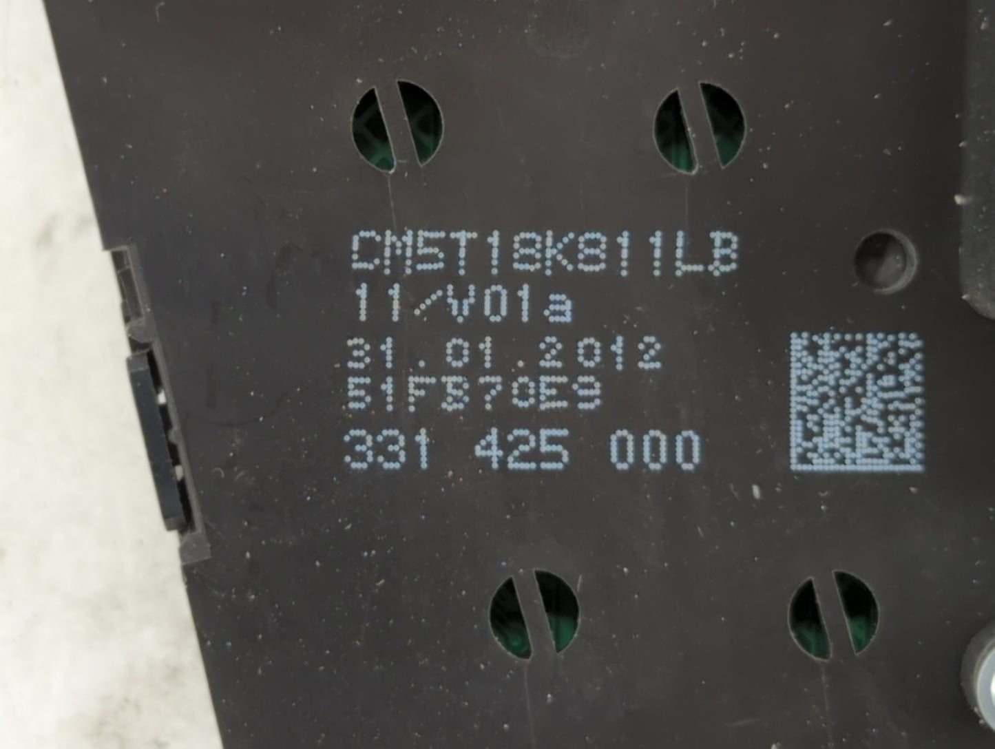 2012-2013 Ford Focus Radio Control Panel - Oemusedautoparts1.com