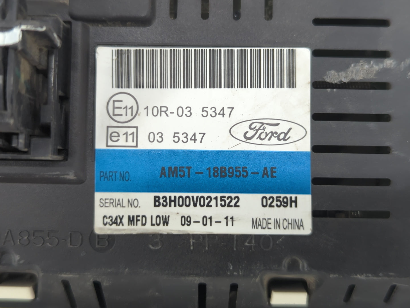 2012-2012 Ford Focus Information Display Screen - Oemusedautoparts1.com