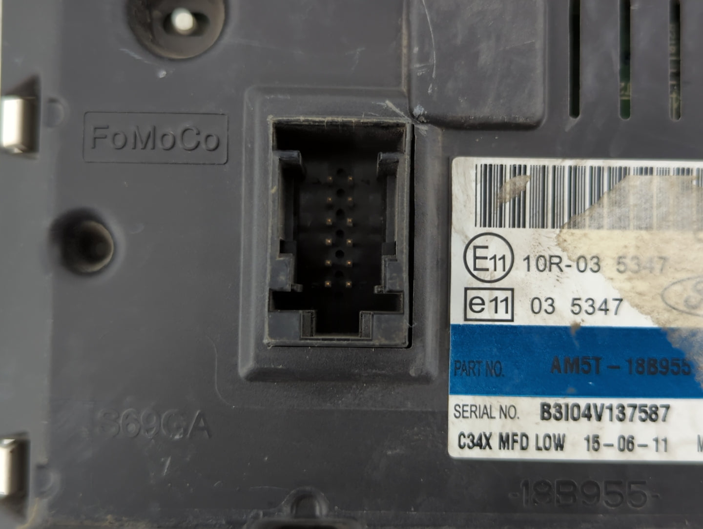 2012-2012 Ford Focus Information Display Screen - Oemusedautoparts1.com