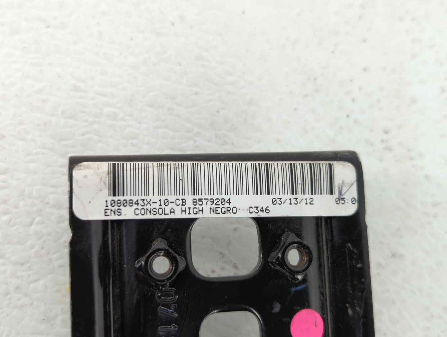2012-2012 Ford Focus Overhead Roof Console Interior Dome Light Black - Oemusedautoparts1.com
