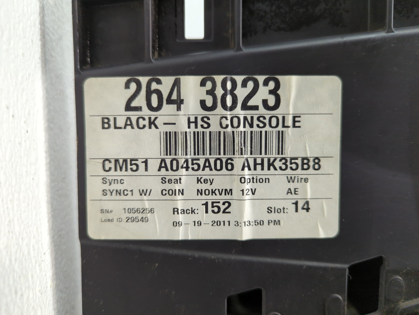 2012-2012 Ford Focus Overhead Roof Console Interior Dome Light - Oemusedautoparts1.com