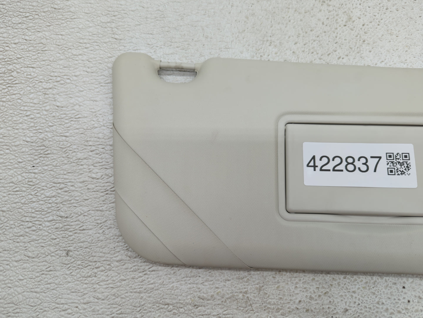 2012-2013 Ford Focus Sun Visor Shade Replacement Passenger Right Mirror Fits Fits 2012 2013 OEM Used Auto Parts - Oemusedaut