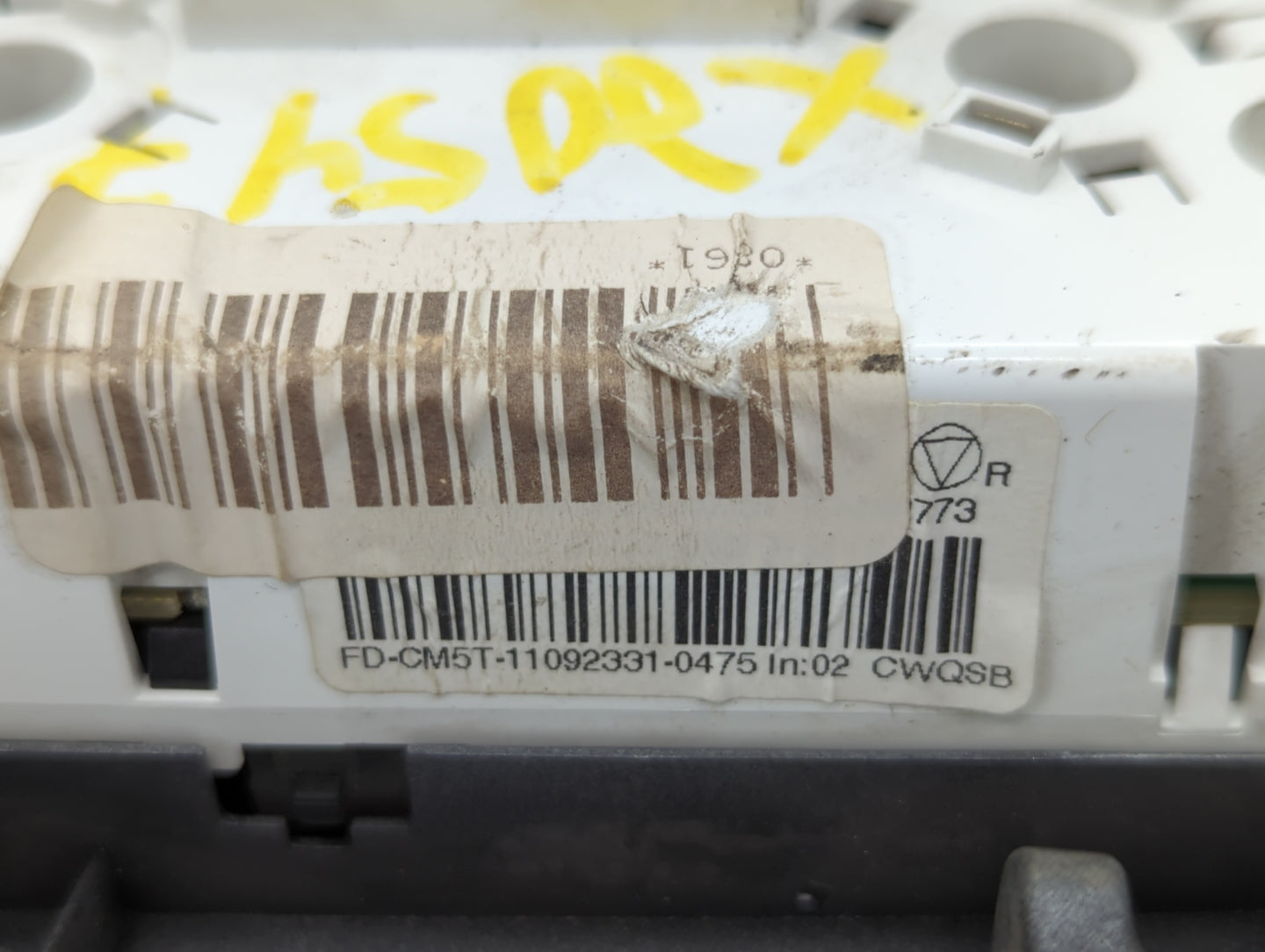 2012 Ford Focus Climate Control Module Temperature AC/Heater Replacement P/N:BM51-18522-AC3 BM5T-18C612-AJ, BM5T-18C612-AH F