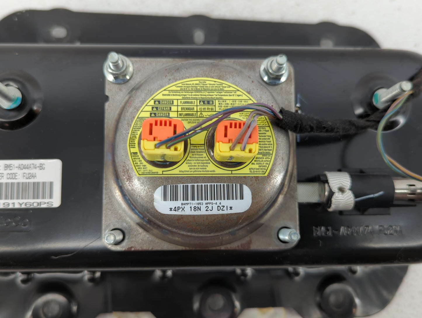 2012-2012 Ford Focus Air Bag Passenger Right Dashboard Oem - Oemusedautoparts1.com