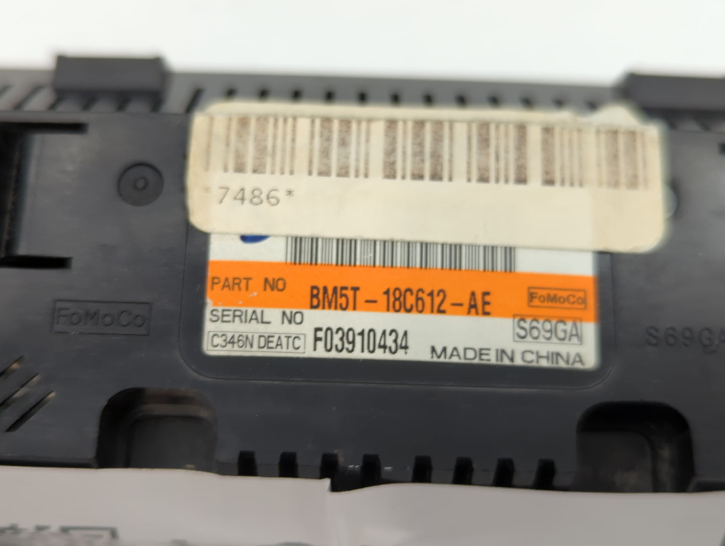 2012 Ford Focus Climate Control Module Temperature AC/Heater Replacement P/N:BM51-18522-BAW BM51-18522-AC, BM51-18522-BC Fit