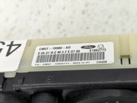 2012 Ford Focus Climate Control Module Temperature AC/Heater Replacement P/N:CM5T-19980-AD Fits OEM Used Auto Parts - Oemuse