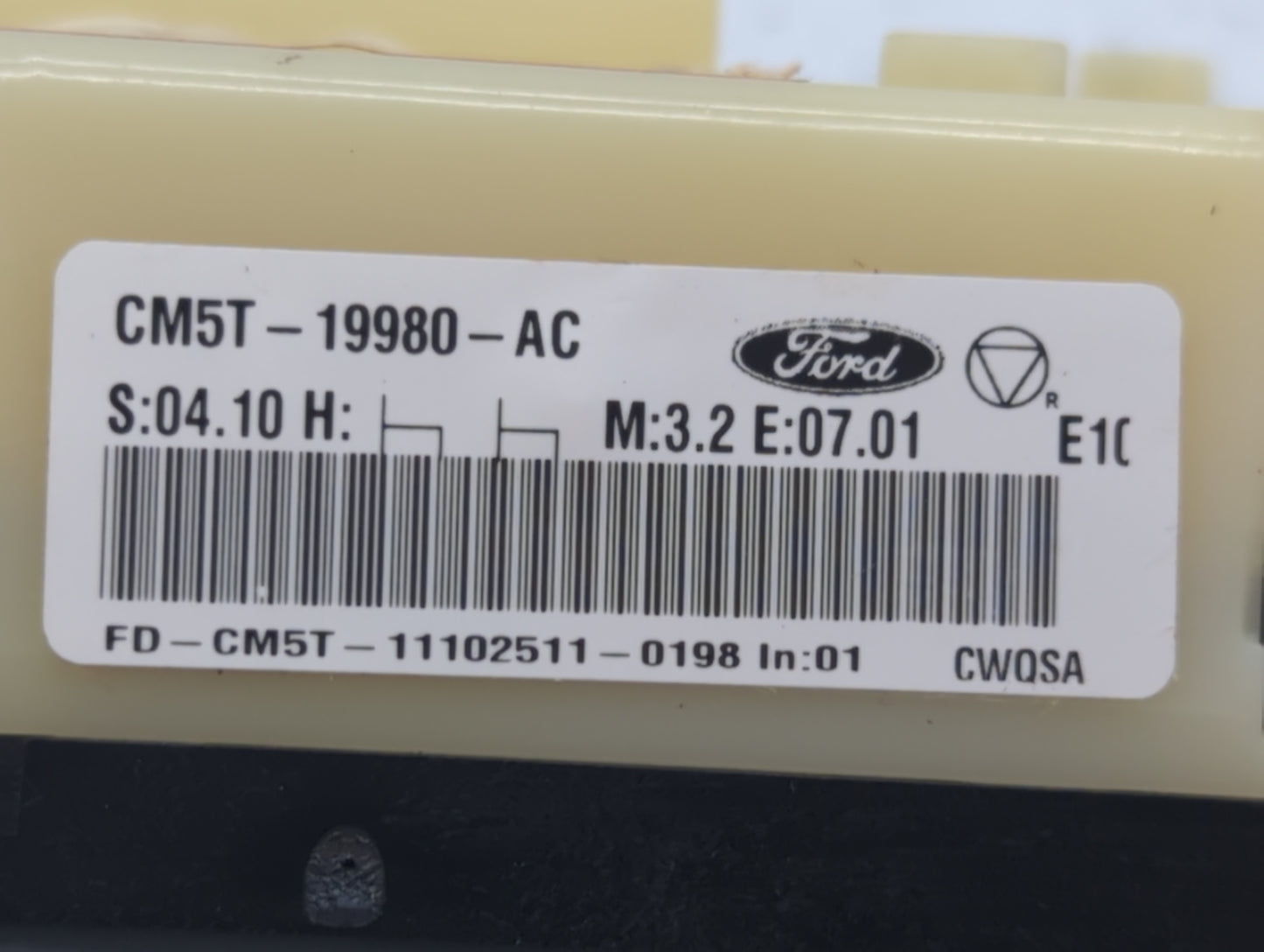 2012 Ford Focus Climate Control Module Temperature AC/Heater Replacement P/N:CM5T-19980-AE CM5T-19980-AD Fits OEM Used Auto 