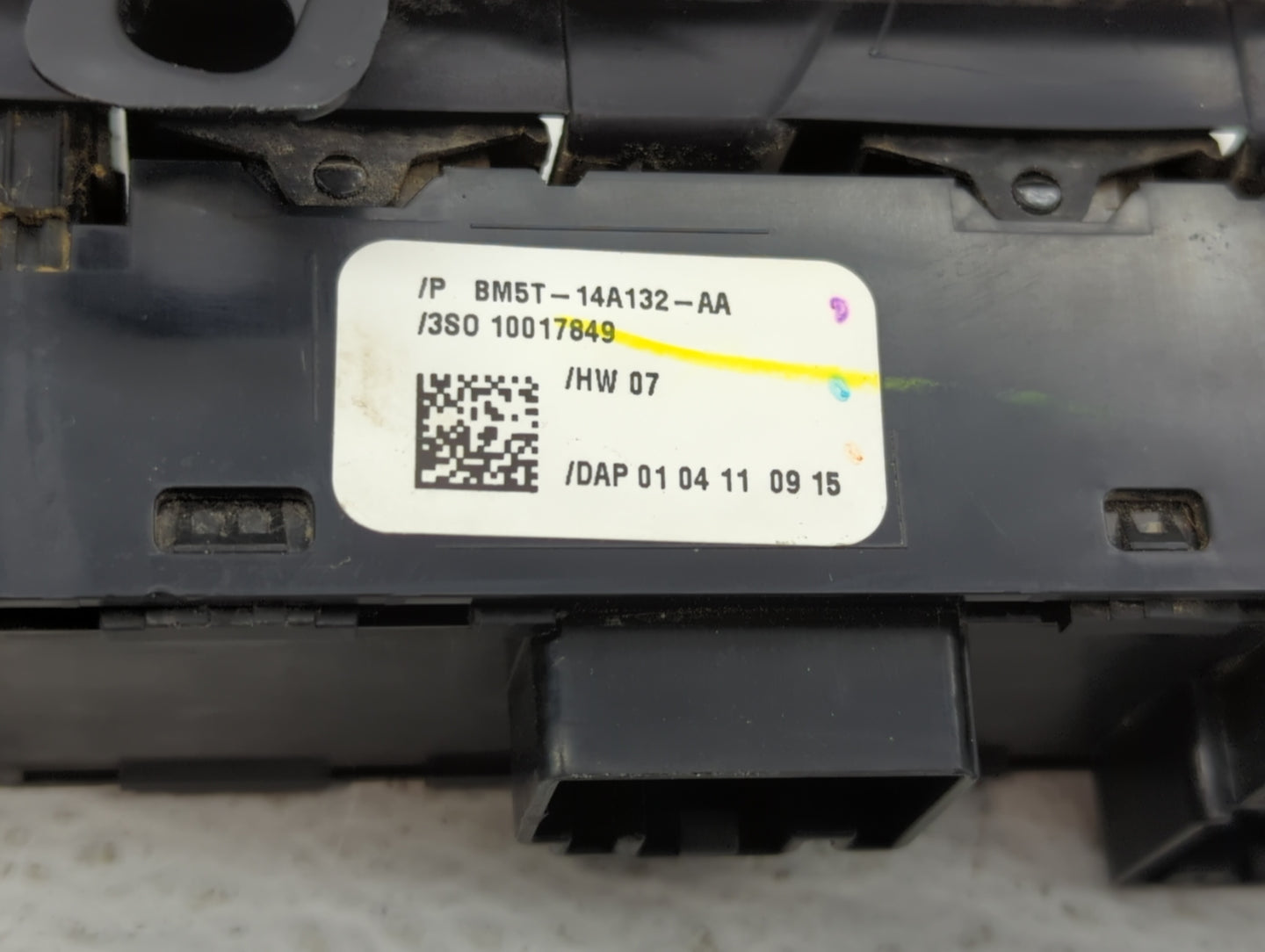 2012-2018 Ford Focus Master Power Window Switch Replacement Driver Side Left P/N:BM5T-14A132-AC BM5T-14A132-AA Fits OEM Used