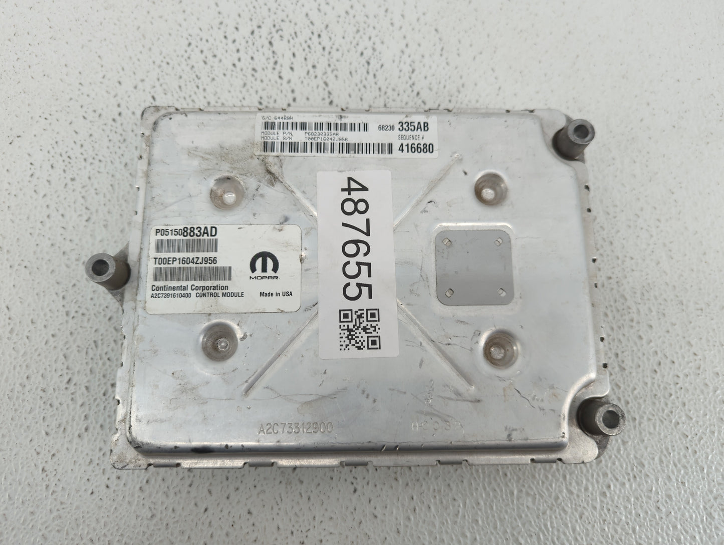 2012-2014 Ford Focus PCM Engine Control Computer ECU ECM PCU OEM P/N:P05150883AD BV61-12B684-BA Fits Fits 2012 2013 2014 OEM
