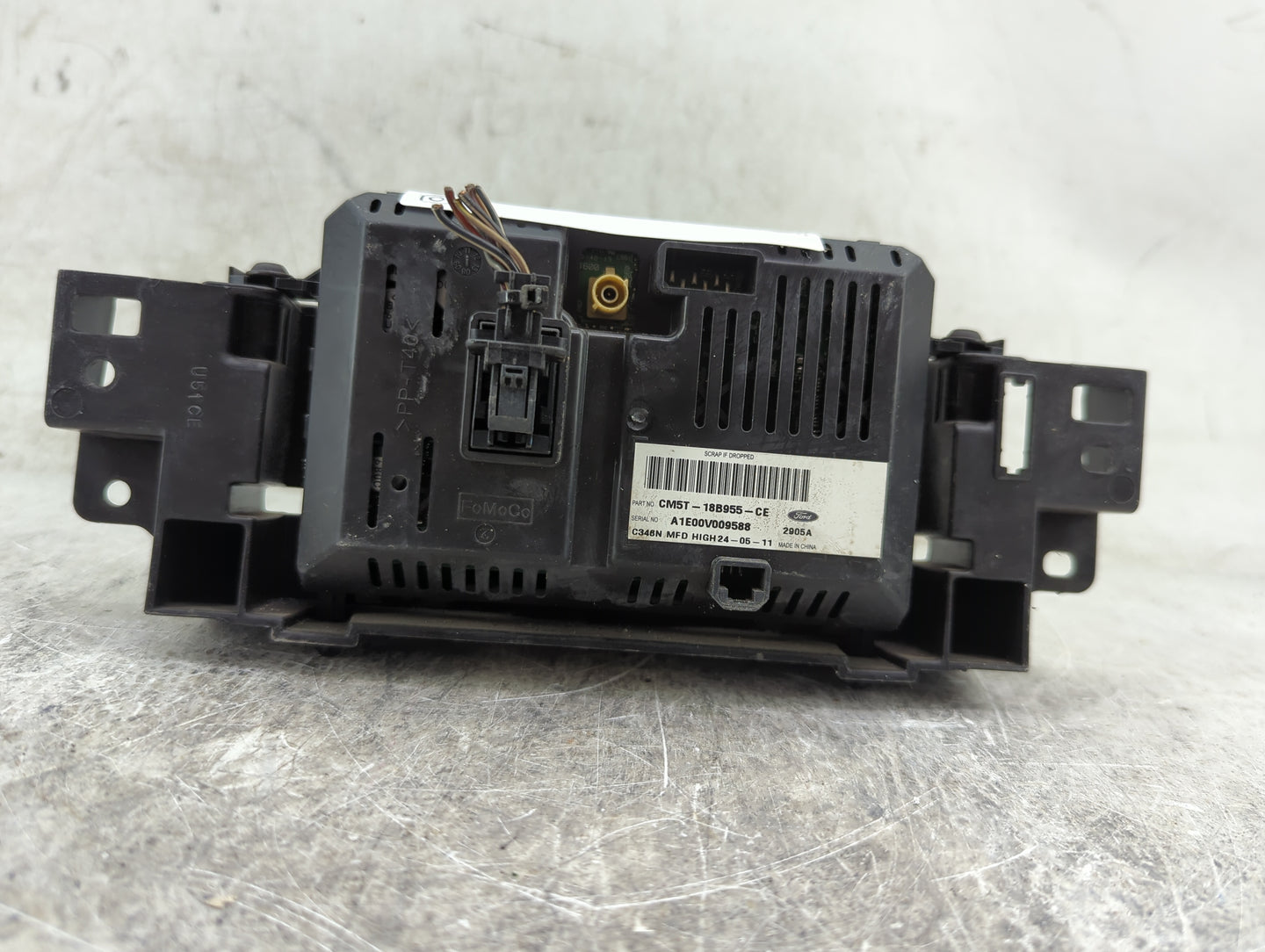 2012-2012 Ford Focus Information Display Screen 5031525 - Oemusedautoparts1.com