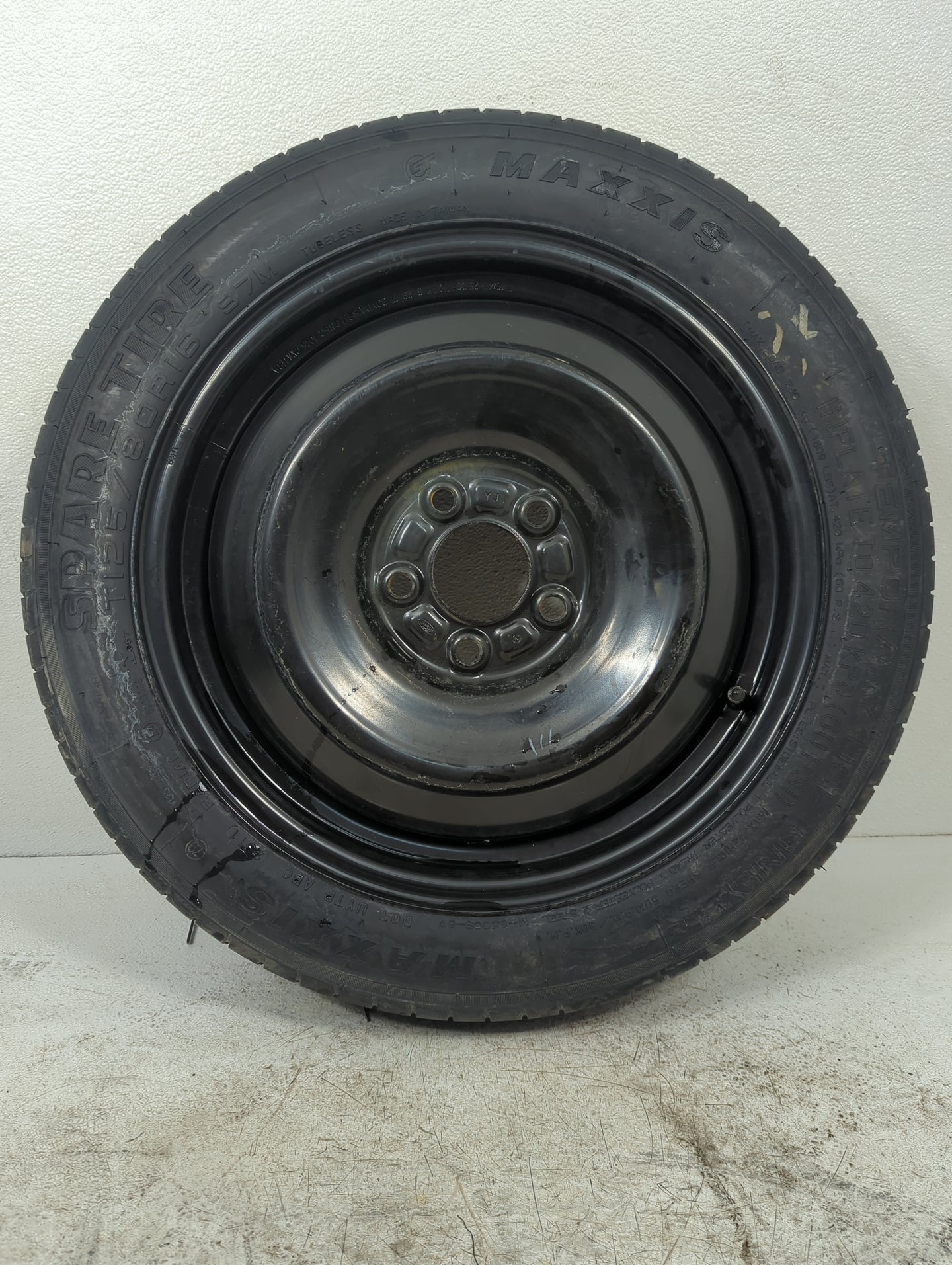 2012 Ford Focus Spare Donut Tire Wheel Rim Oem - Oemusedautoparts1.com