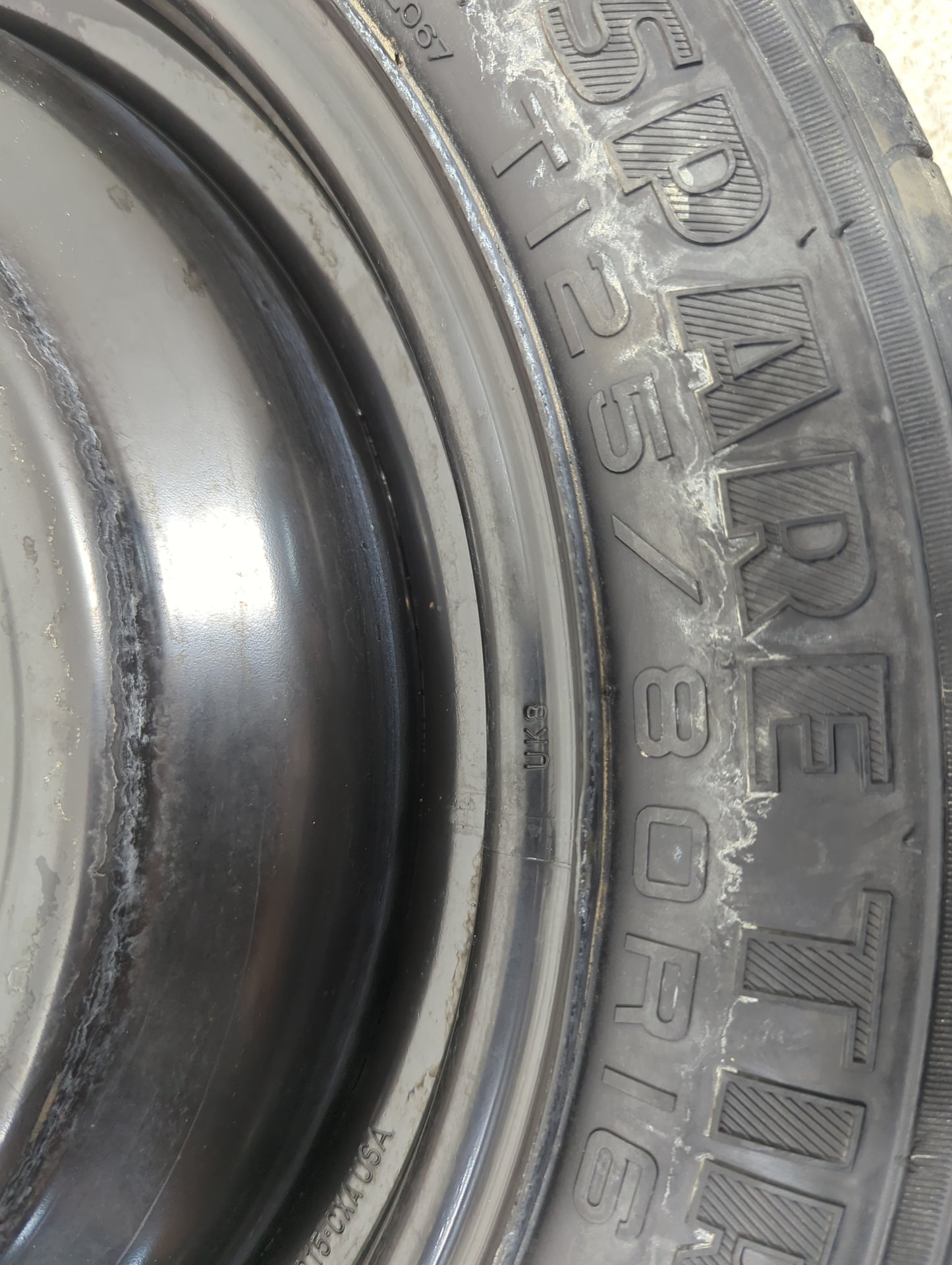 2012 Ford Focus Spare Donut Tire Wheel Rim Oem - Oemusedautoparts1.com