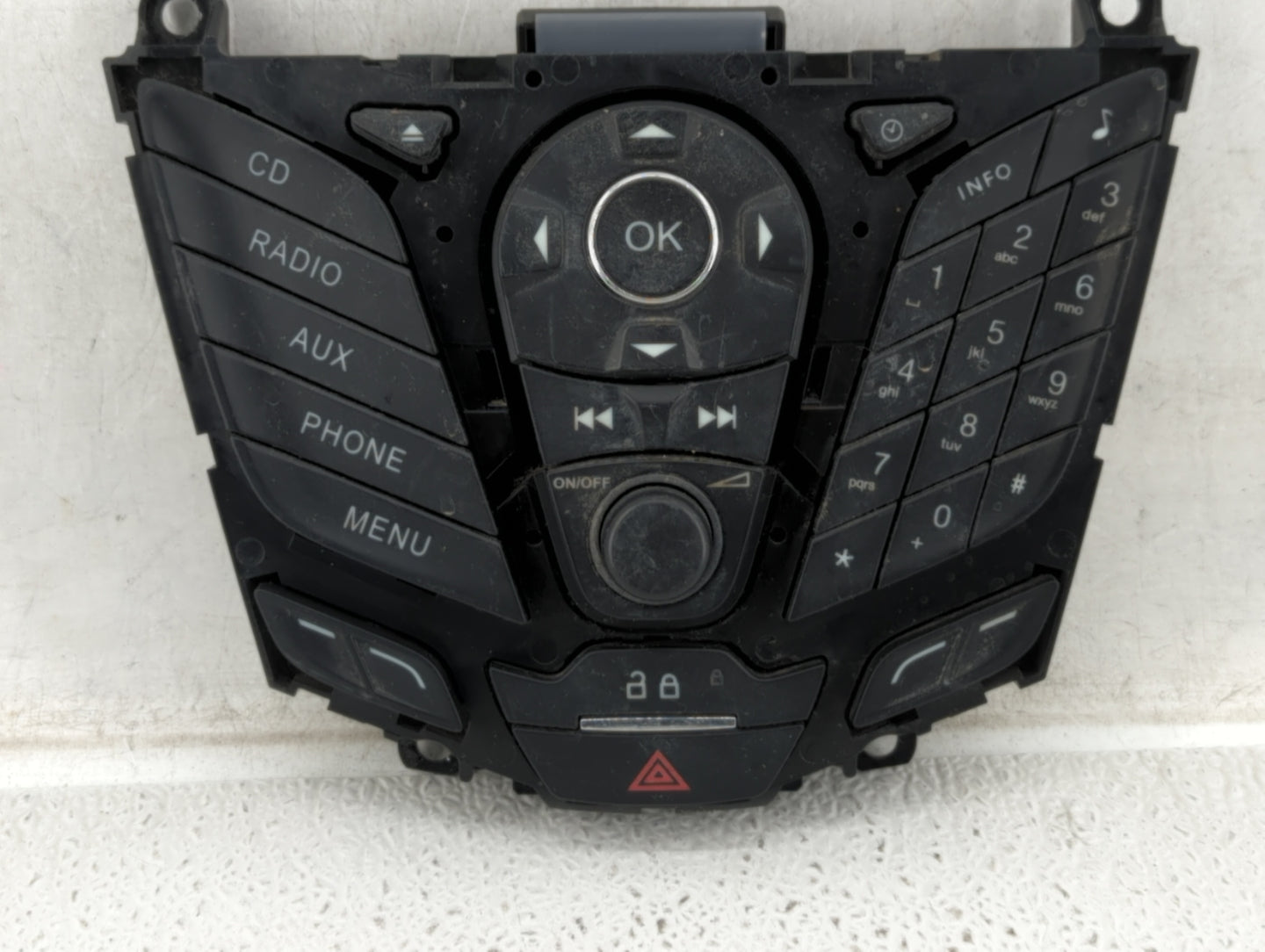 2012-2013 Ford Focus Radio Control Panel - Oemusedautoparts1.com
