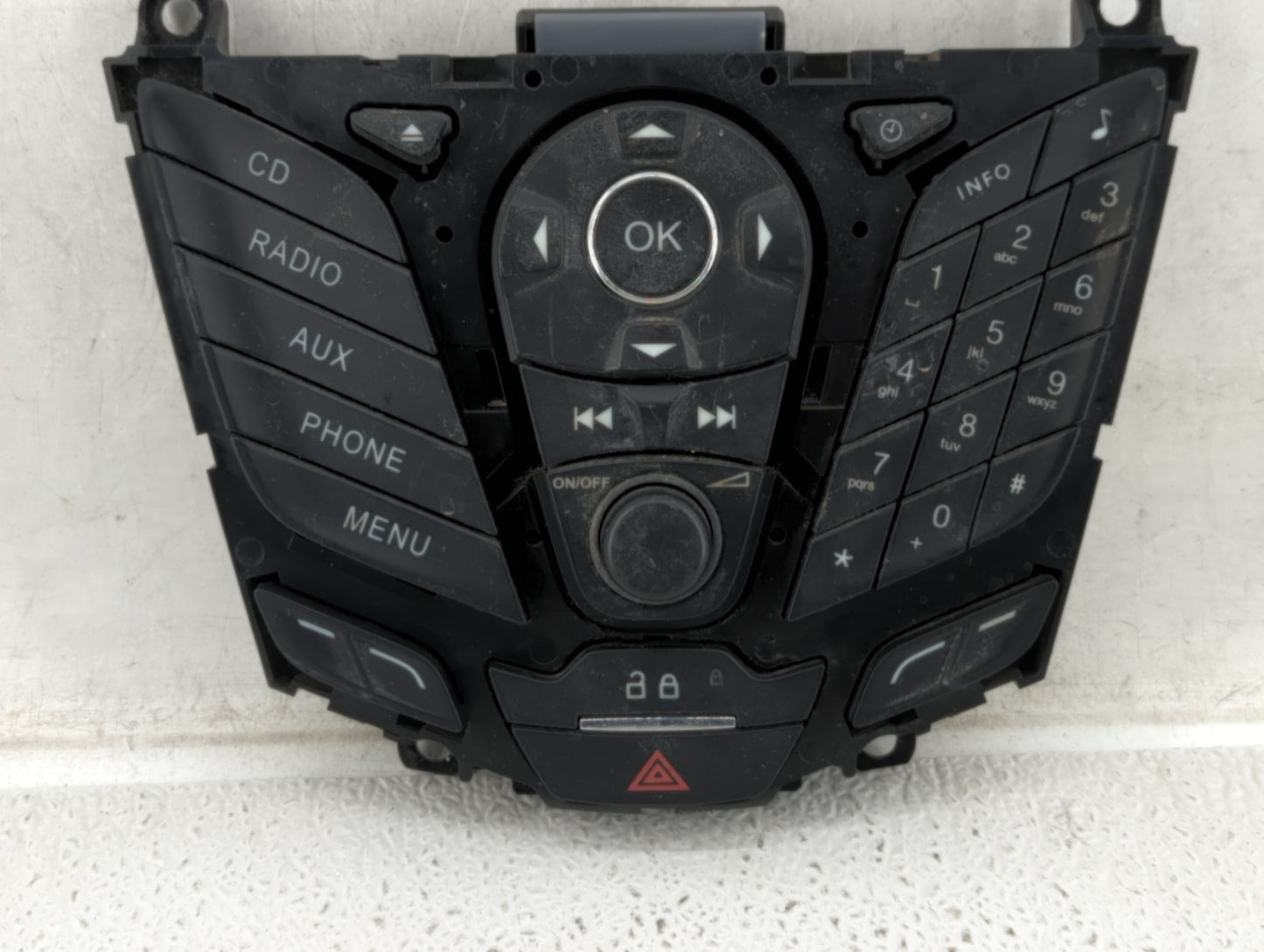 2012-2013 Ford Focus Radio Control Panel - Oemusedautoparts1.com