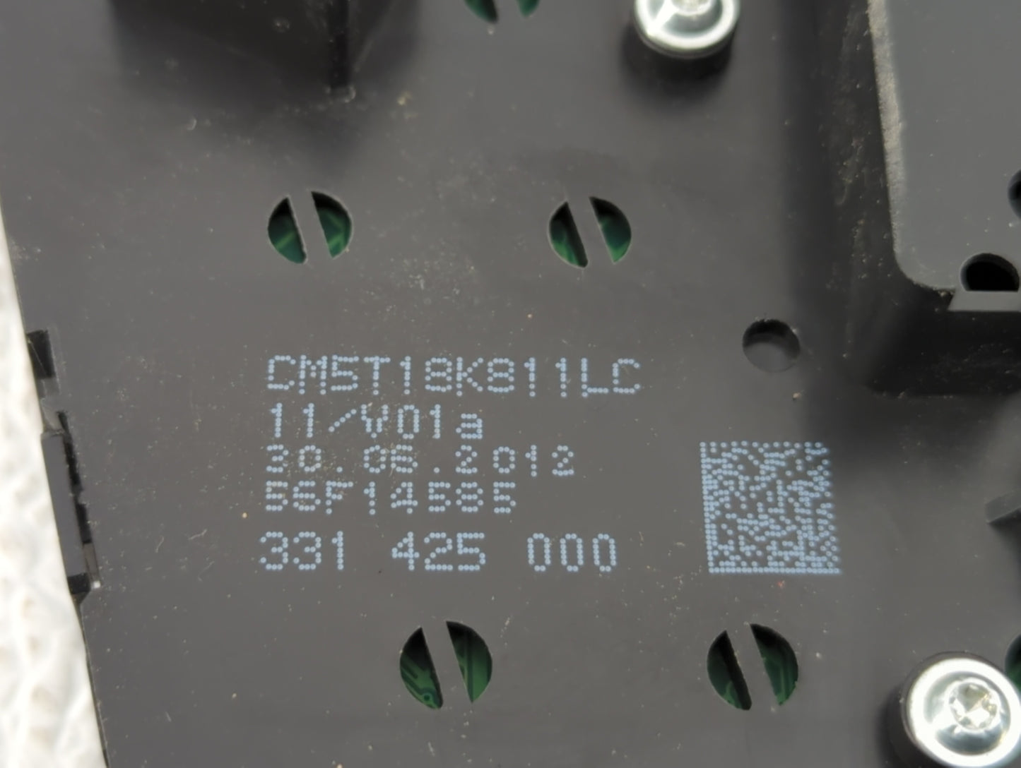 2012-2013 Ford Focus Radio Control Panel - Oemusedautoparts1.com