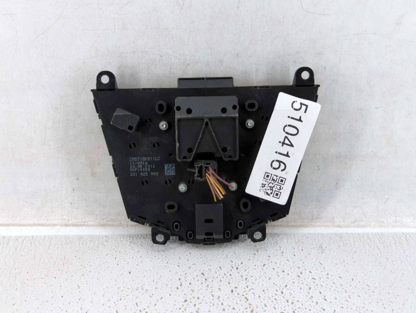 2012-2013 Ford Focus Radio Control Panel - Oemusedautoparts1.com
