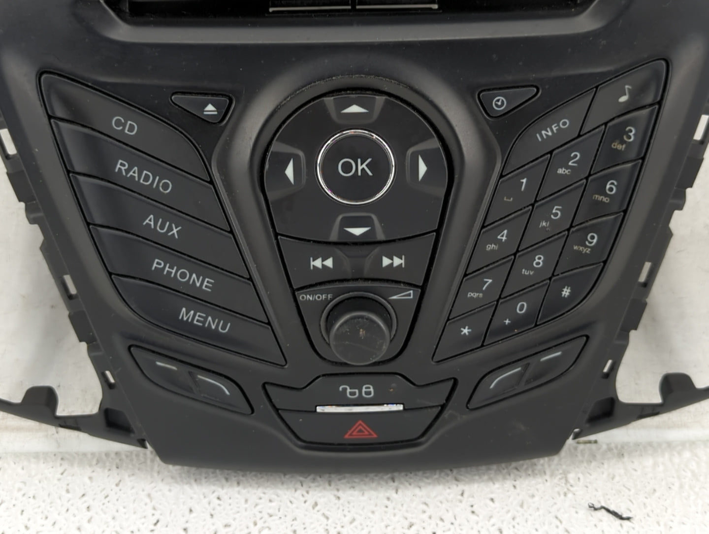 2012-2013 Ford Focus Radio Control Panel - Oemusedautoparts1.com
