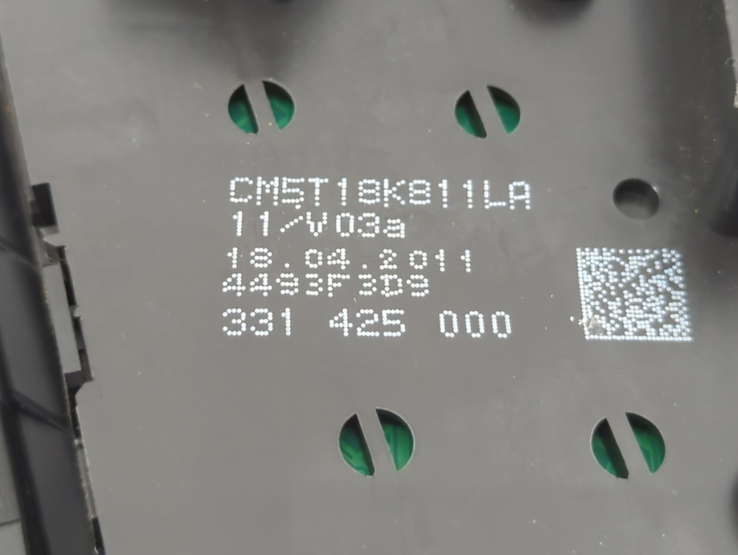 2012-2013 Ford Focus Radio Control Panel - Oemusedautoparts1.com