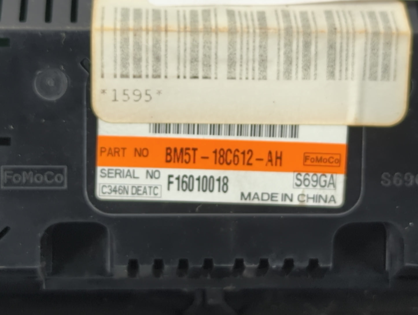 2012 Ford Focus Climate Control Module Temperature AC/Heater Replacement P/N:BM5T-18C612-AK BM51-18522-BAW, BM51-18522-AC Fi