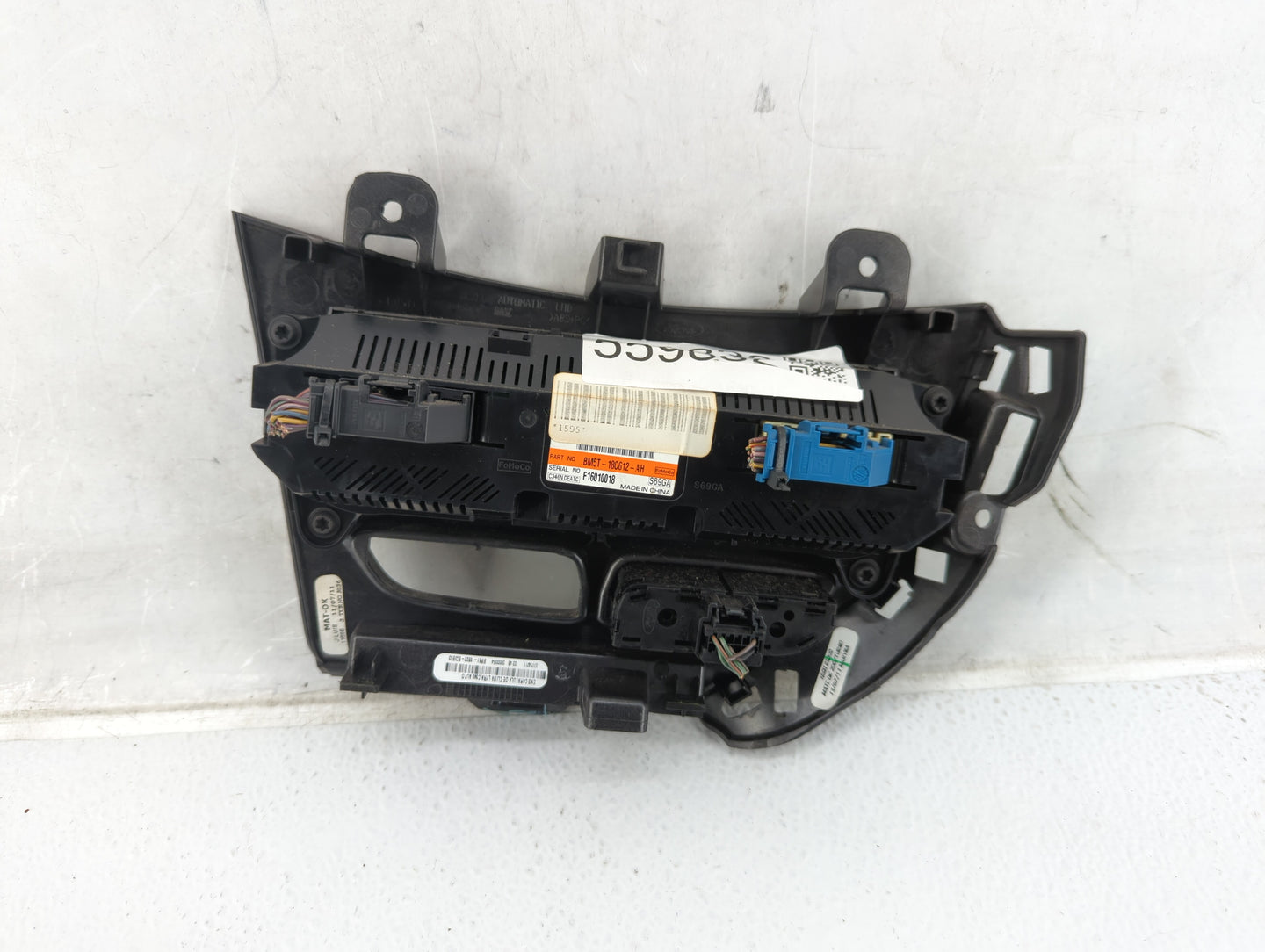 2012 Ford Focus Climate Control Module Temperature AC/Heater Replacement P/N:BM5T-18C612-AK BM51-18522-BAW, BM51-18522-AC Fi