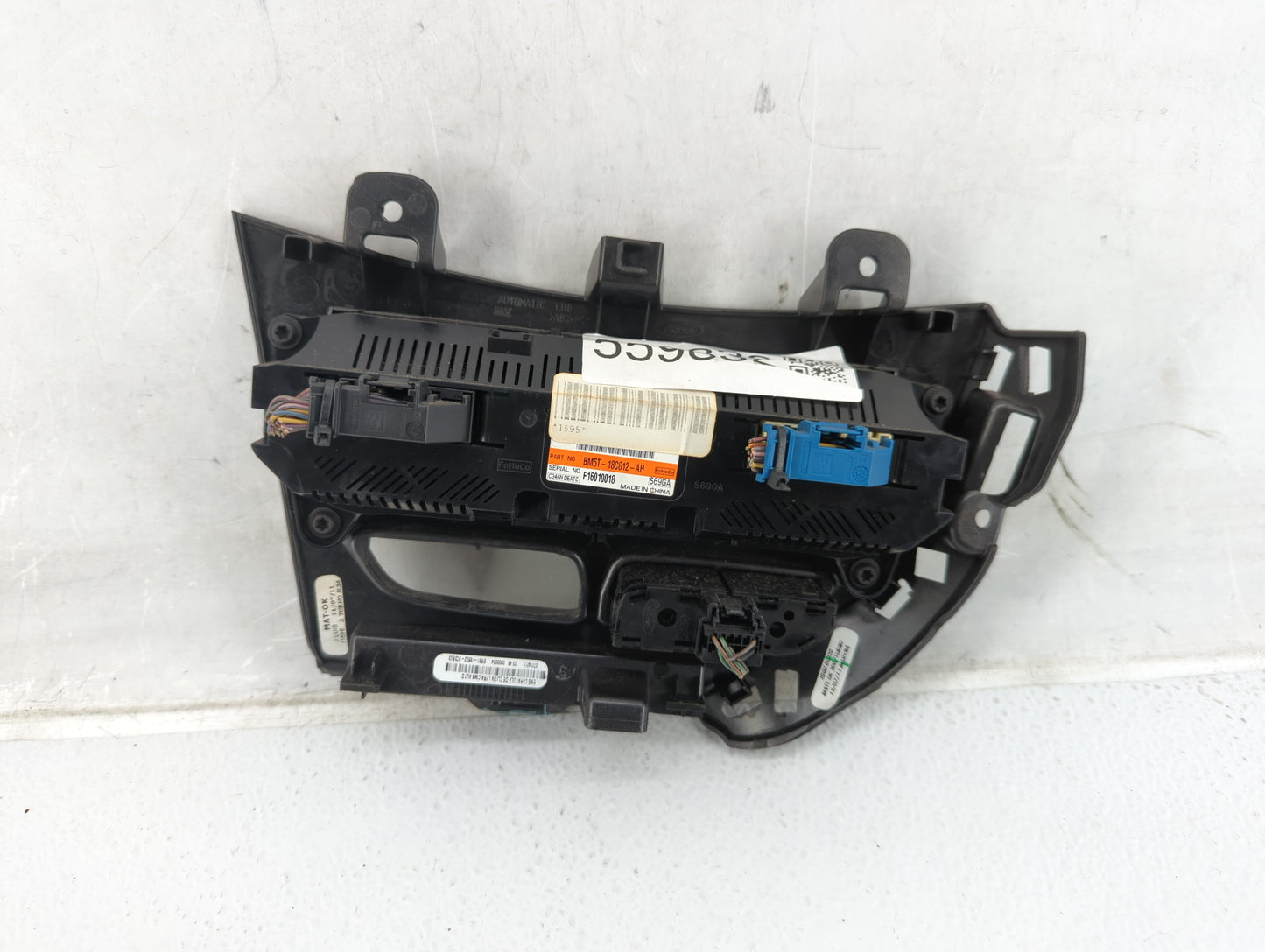 2012 Ford Focus Climate Control Module Temperature AC/Heater Replacement P/N:BM5T-18C612-AK BM51-18522-BAW, BM51-18522-AC Fi