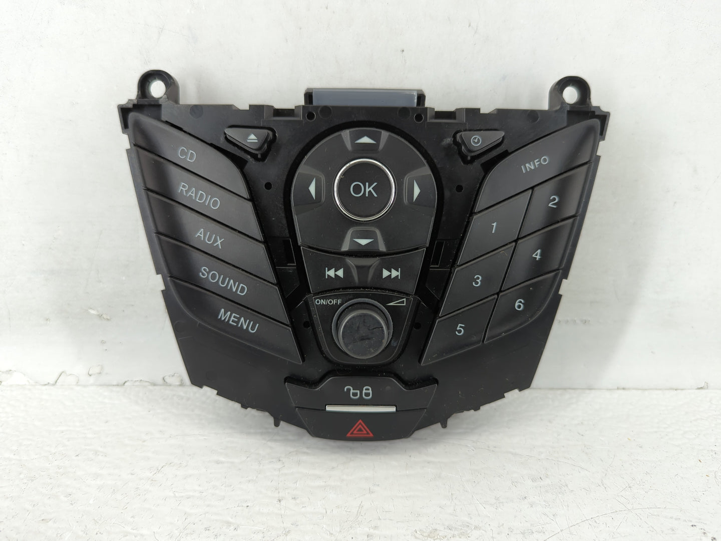 2012-2013 Ford Focus Radio AM FM Cd Player Receiver Replacement P/N:CM5T18K811AC CM5T18K811AD Fits Fits 2012 2013 OEM Used A