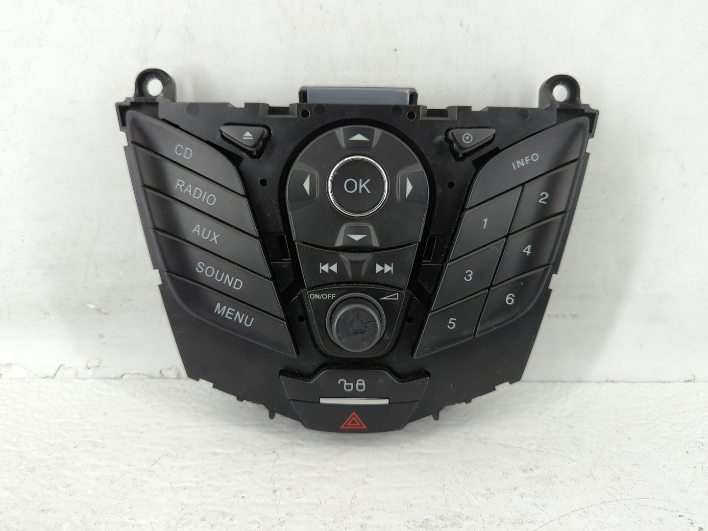2012-2013 Ford Focus Radio AM FM Cd Player Receiver Replacement P/N:CM5T18K811AC CM5T18K811AD Fits Fits 2012 2013 OEM Used A