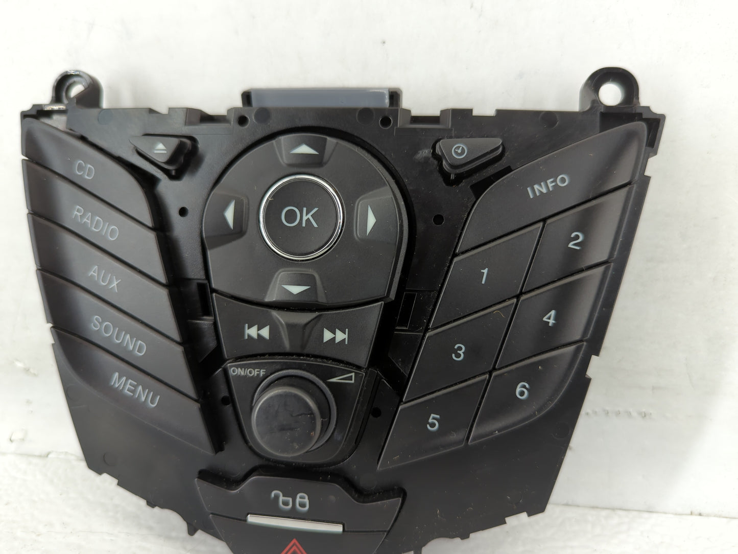 2012-2013 Ford Focus Radio AM FM Cd Player Receiver Replacement P/N:CM5T18K811AC CM5T18K811AD Fits Fits 2012 2013 OEM Used A