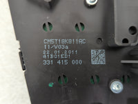 2012-2013 Ford Focus Radio AM FM Cd Player Receiver Replacement P/N:CM5T18K811AC CM5T18K811AD Fits Fits 2012 2013 OEM Used A