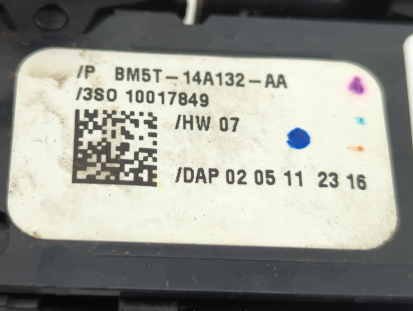 2012-2018 Ford Focus Master Power Window Switch Replacement Driver Side Left P/N:BM5T-14A132-AA Fits OEM Used Auto Parts - O