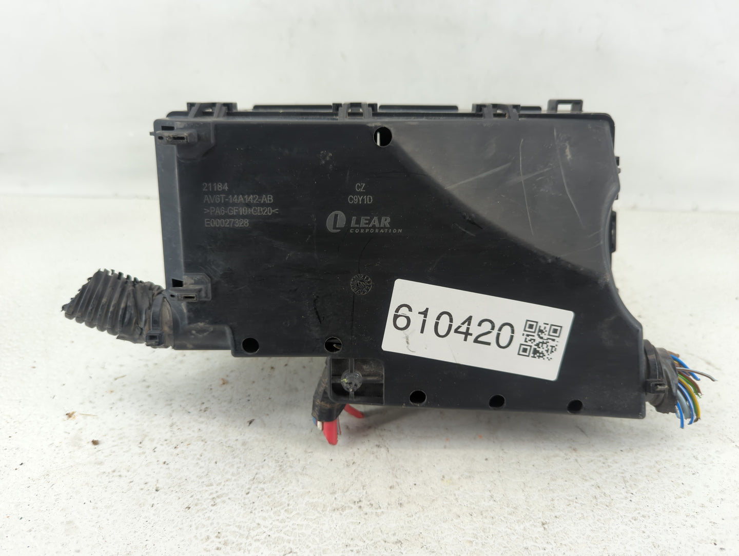 2012-2014 Ford Focus Fusebox Fuse Box Panel Relay Module P/N:AV6T-14A067-AC Fits Fits 2012 2013 2014 OEM Used Auto Parts - O