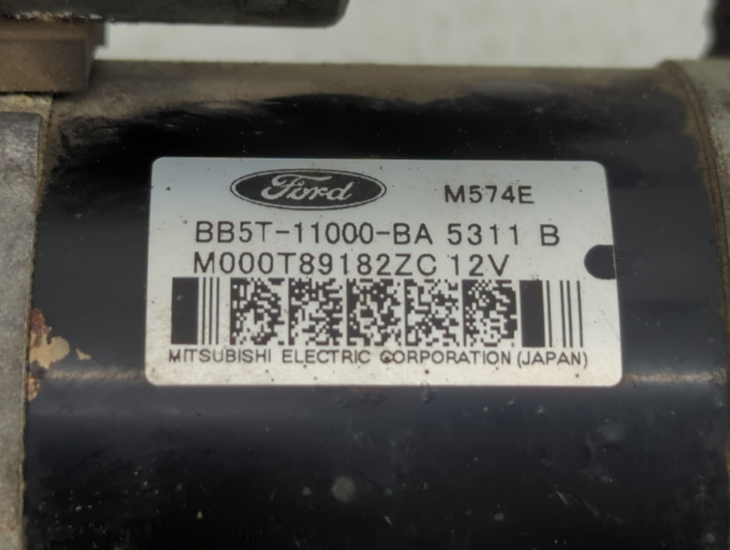 2012-2018 Ford Focus Car Starter Motor Solenoid OEM P/N:M000T89182ZC BB5T-11000-BA Fits OEM Used Auto Parts - Oemusedautopar