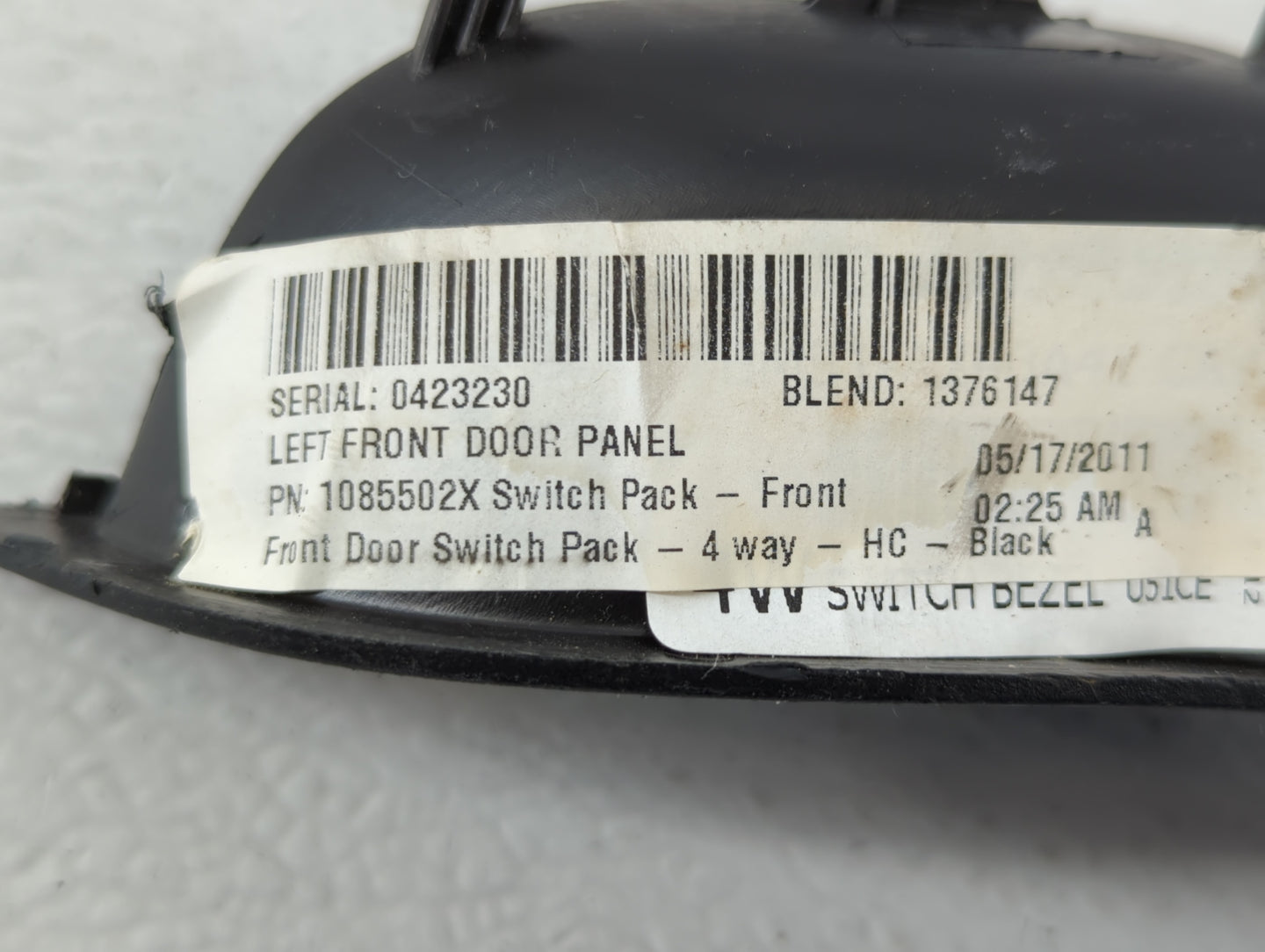 2012-2018 Ford Focus Master Power Window Switch Replacement Driver Side Left P/N:1085502X 2933843 Fits OEM Used Auto Parts -