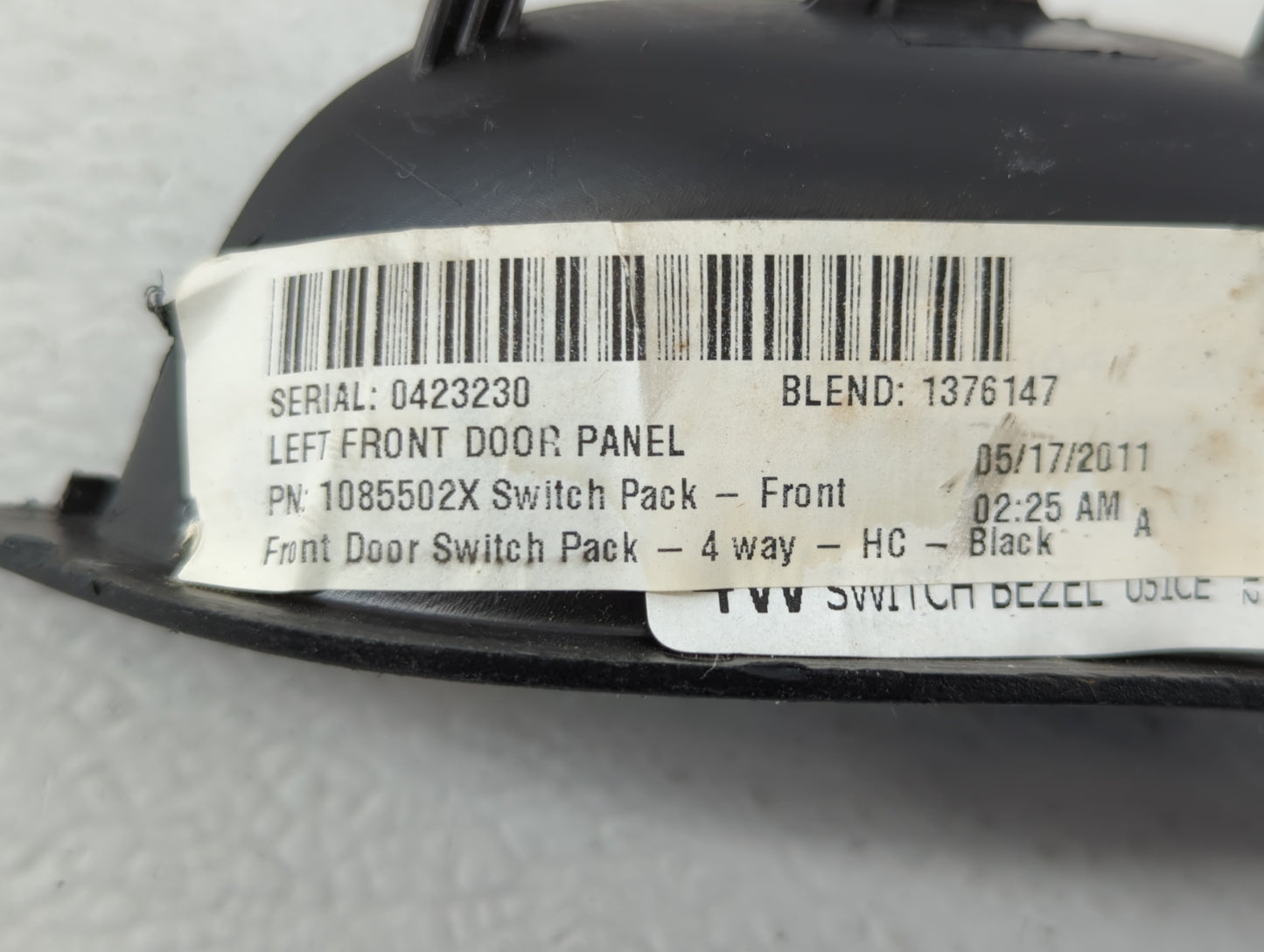 2012-2018 Ford Focus Master Power Window Switch Replacement Driver Side Left P/N:1085502X 2933843 Fits OEM Used Auto Parts -