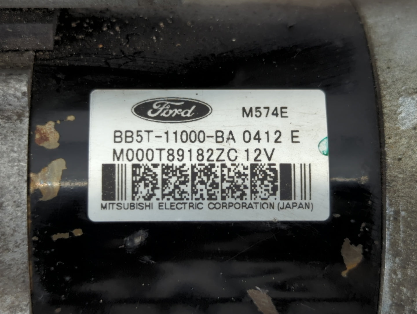 2012-2018 Ford Focus Car Starter Motor Solenoid OEM P/N:M000T89182ZC BB5T-11000-BA Fits OEM Used Auto Parts - Oemusedautopar