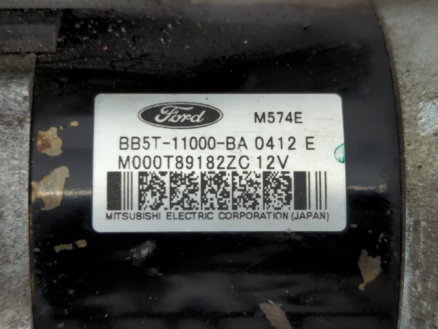 2012-2018 Ford Focus Car Starter Motor Solenoid OEM P/N:M000T89182ZC BB5T-11000-BA Fits OEM Used Auto Parts - Oemusedautopar