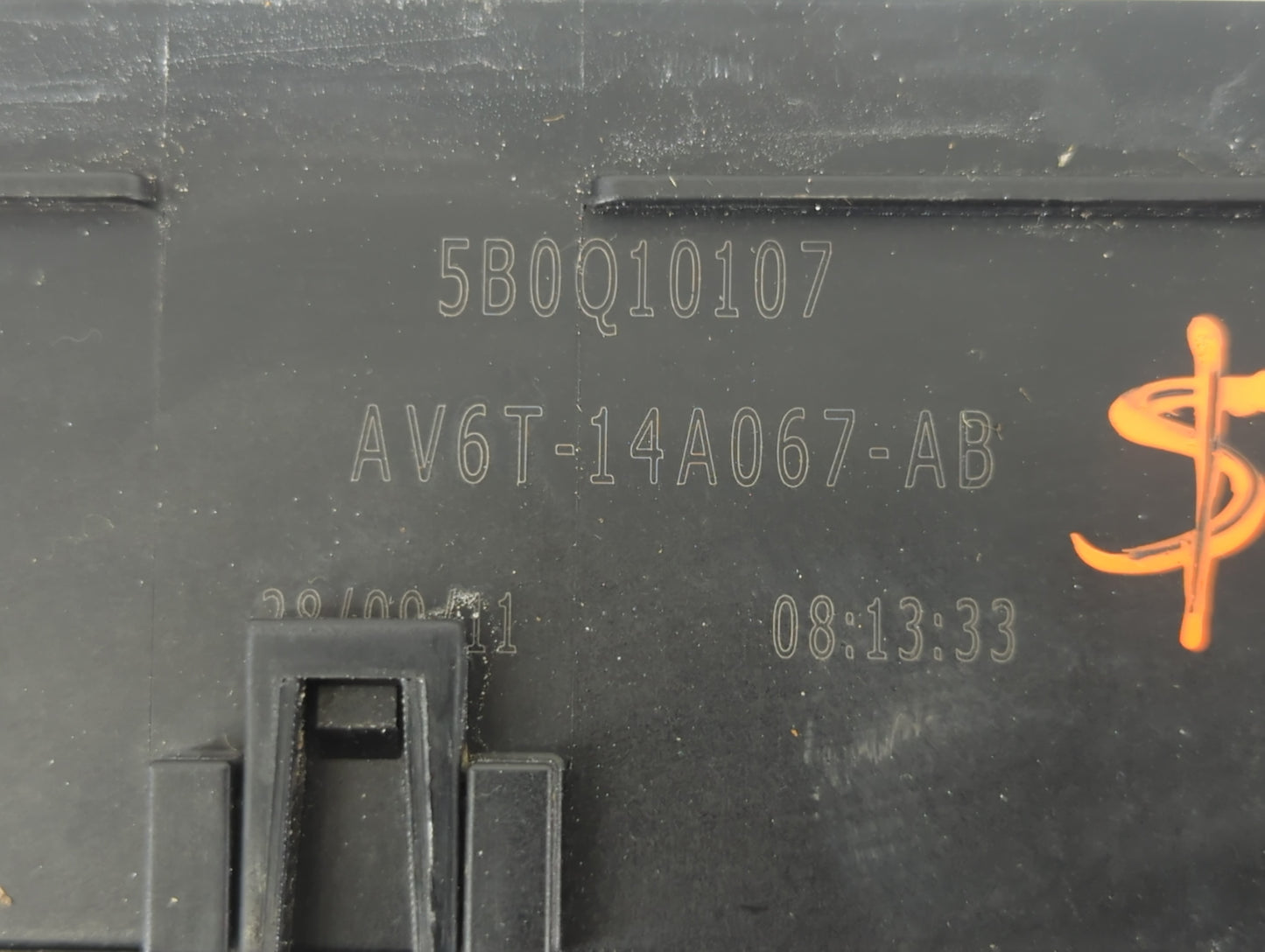 2012-2014 Ford Focus Fusebox Fuse Box Panel Relay Module P/N:AV6T-14A067-AB Fits Fits 2012 2013 2014 OEM Used Auto Parts - O
