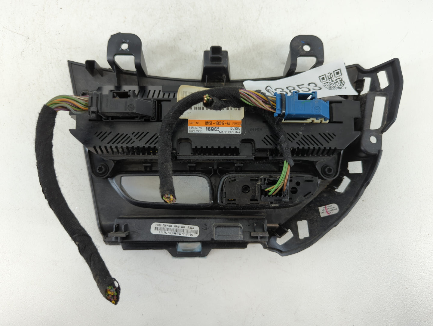 2012 Ford Focus Climate Control Module Temperature AC/Heater Replacement P/N:BM5T-18C612-AJ Fits OEM Used Auto Parts - Oemus